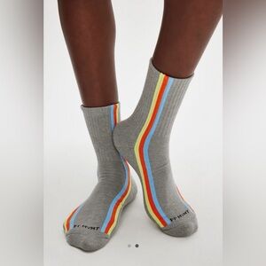 NWT FP Movement Tempo Quarter Crew Socks